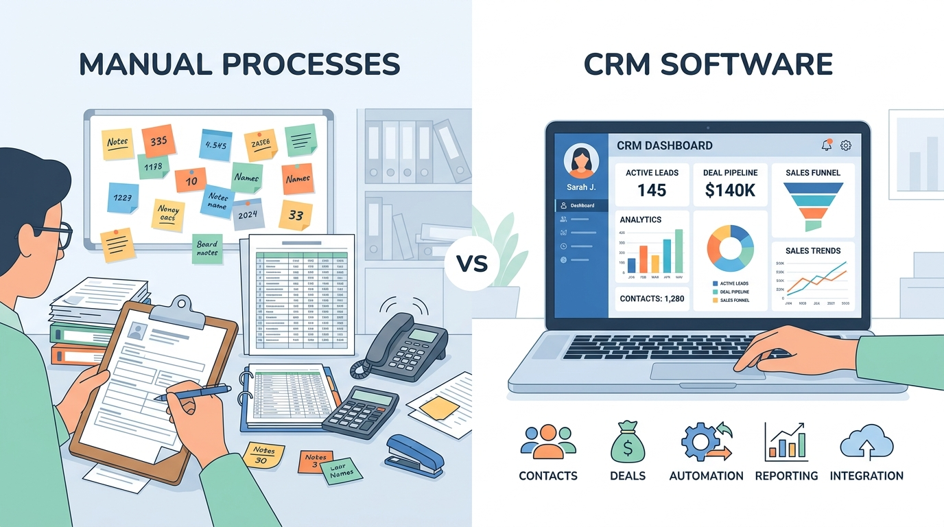CRM vs Cara Manual : Mana yang Lebih Efektif?