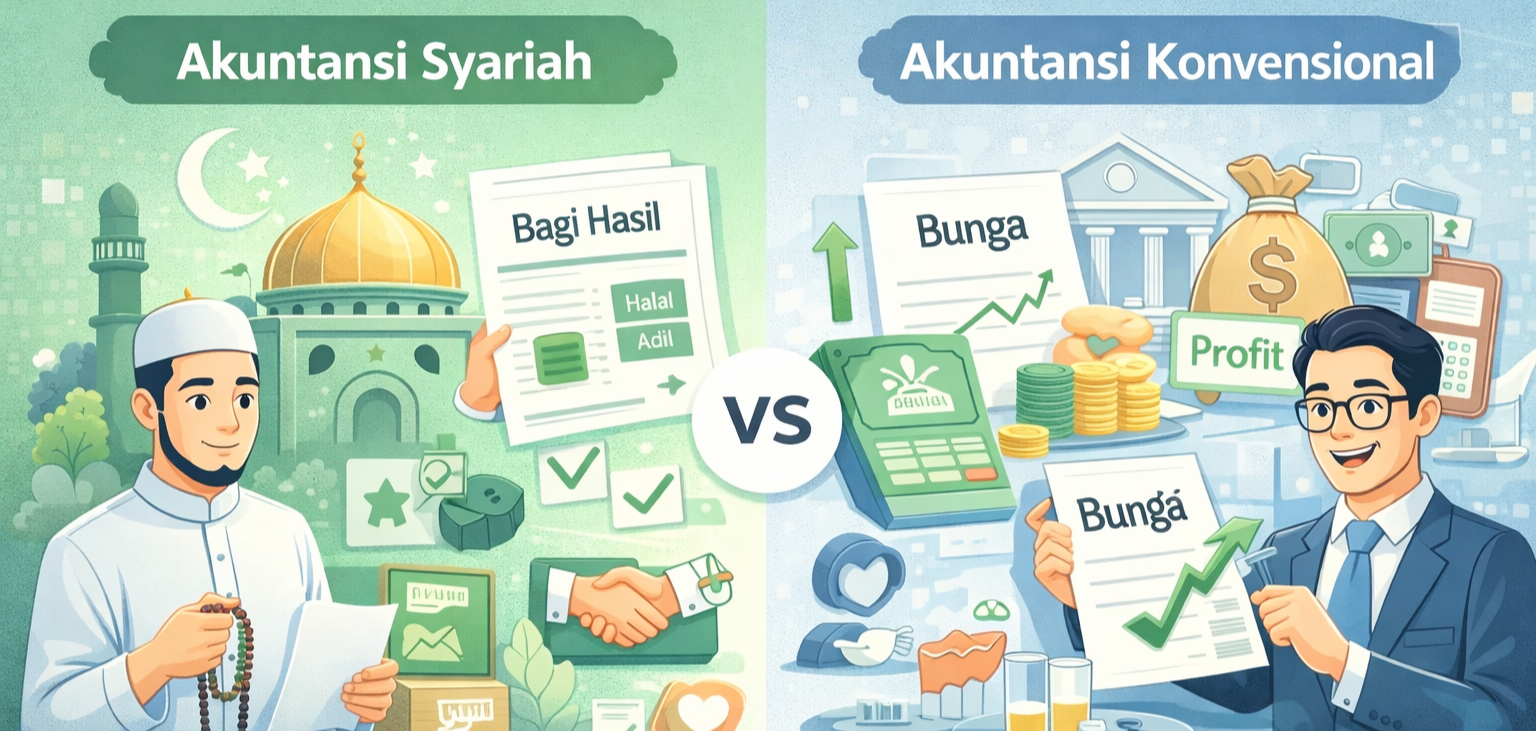 Akuntansi Syariah vs Konvensional