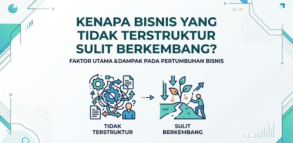 Kenapa Bisnis yang Tidak Terstruktur Sulit Berkembang?