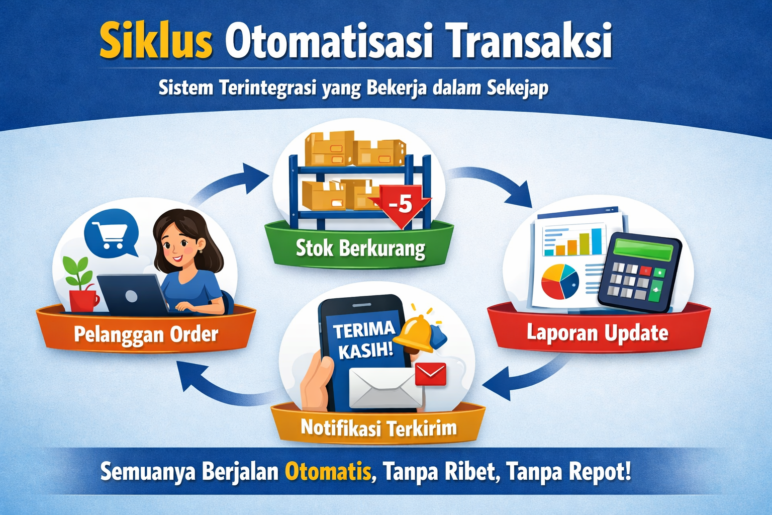 Tingkatkan Profitabilitas dengan Otomatisasi Sistem Operasional Bisnis