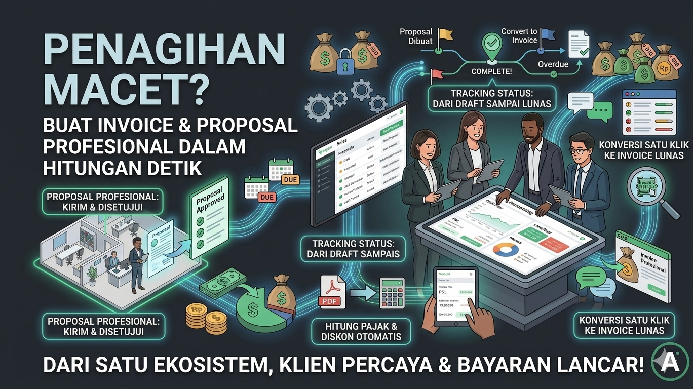 Penagihan Macet? Cara Buat Invoice & Proposal Profesional dalam Hitungan Detik di Bojeri