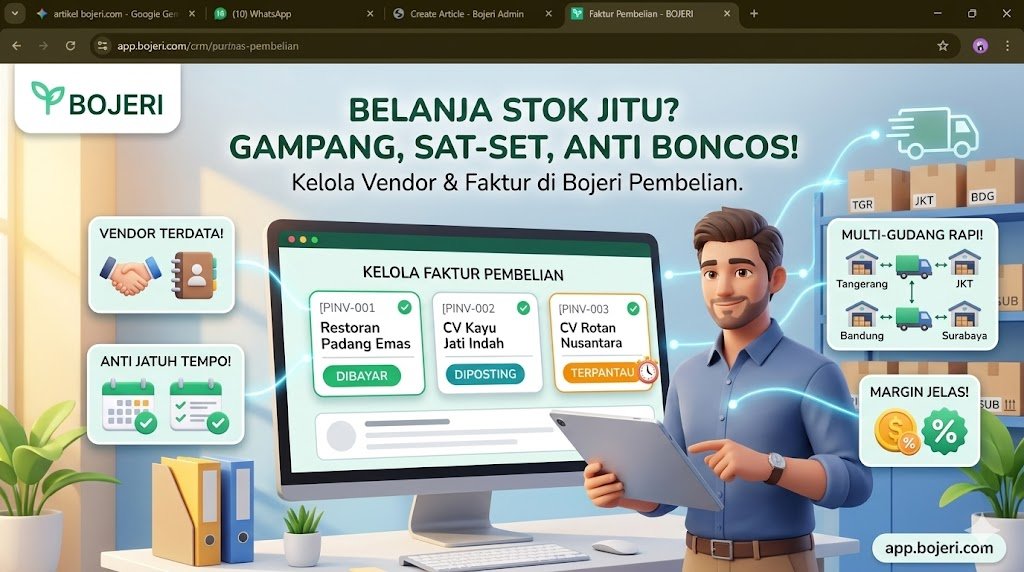 Cara Jitu Atur Belanja Stok Biar Nggak Boros tapi Barang Tetep Lengkap