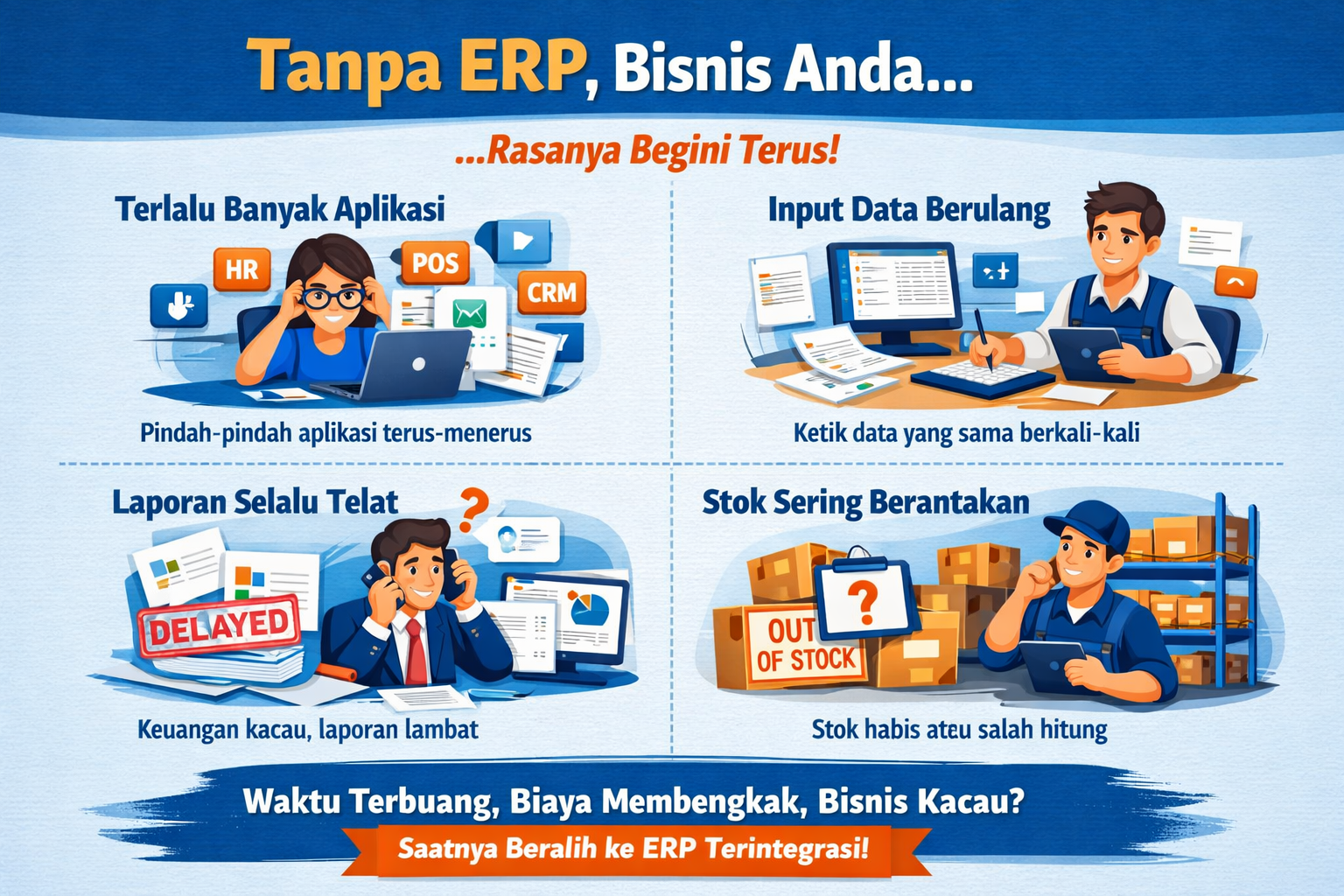 Tingkatkan Efisiensi Bisnis dengan Sistem Manajemen Terintegrasi