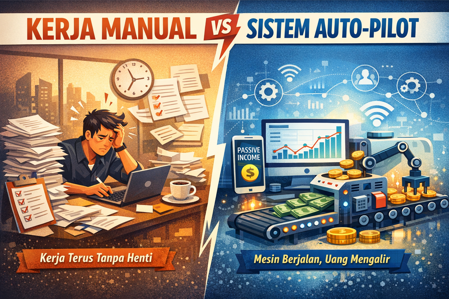 Mau Bisnis Auto-Pilot? Mulai dari Sini