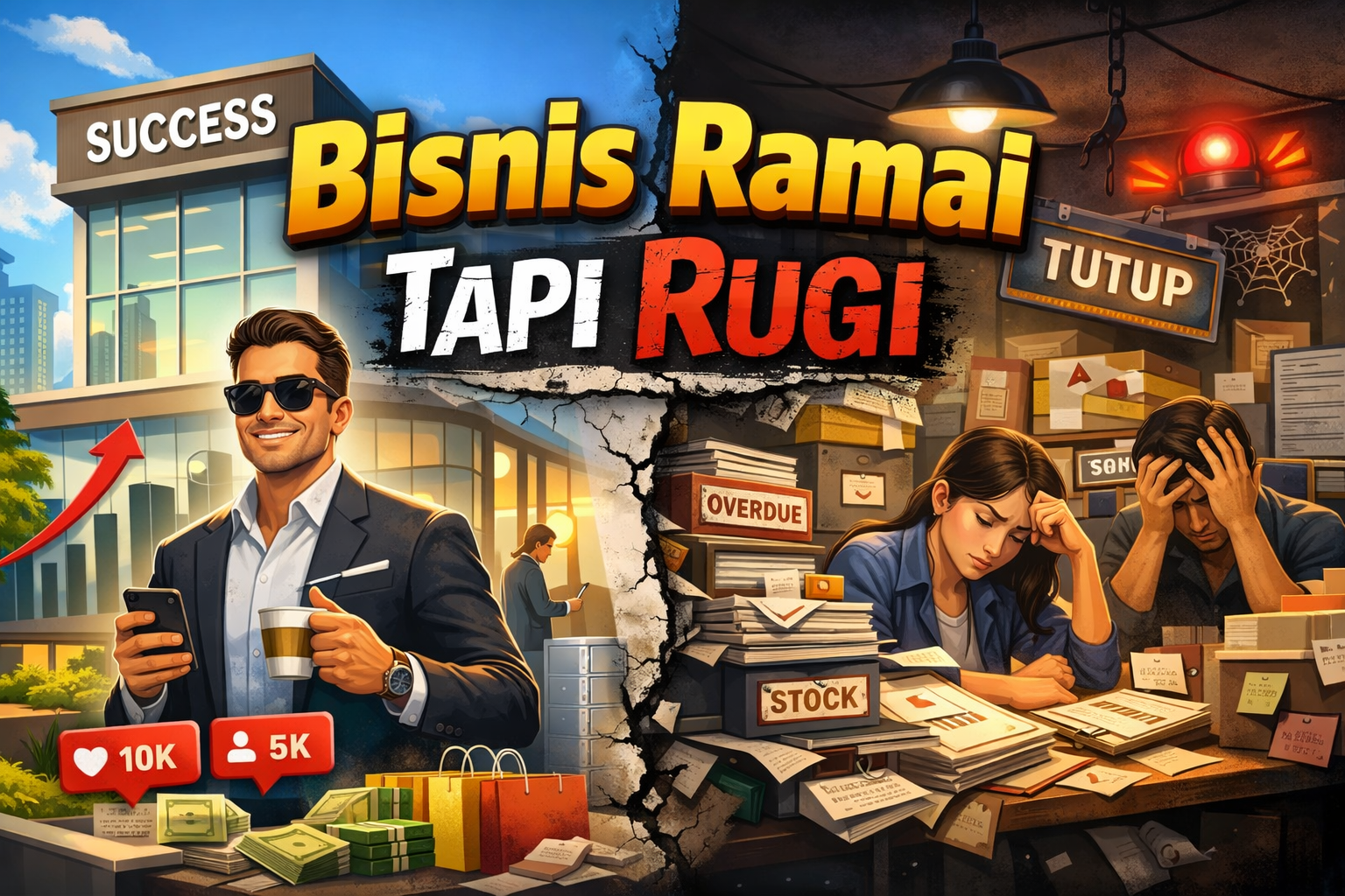 Kenapa Bisnis yang Terlihat Sukses Bisa Tiba-Tiba Bangkrut?
