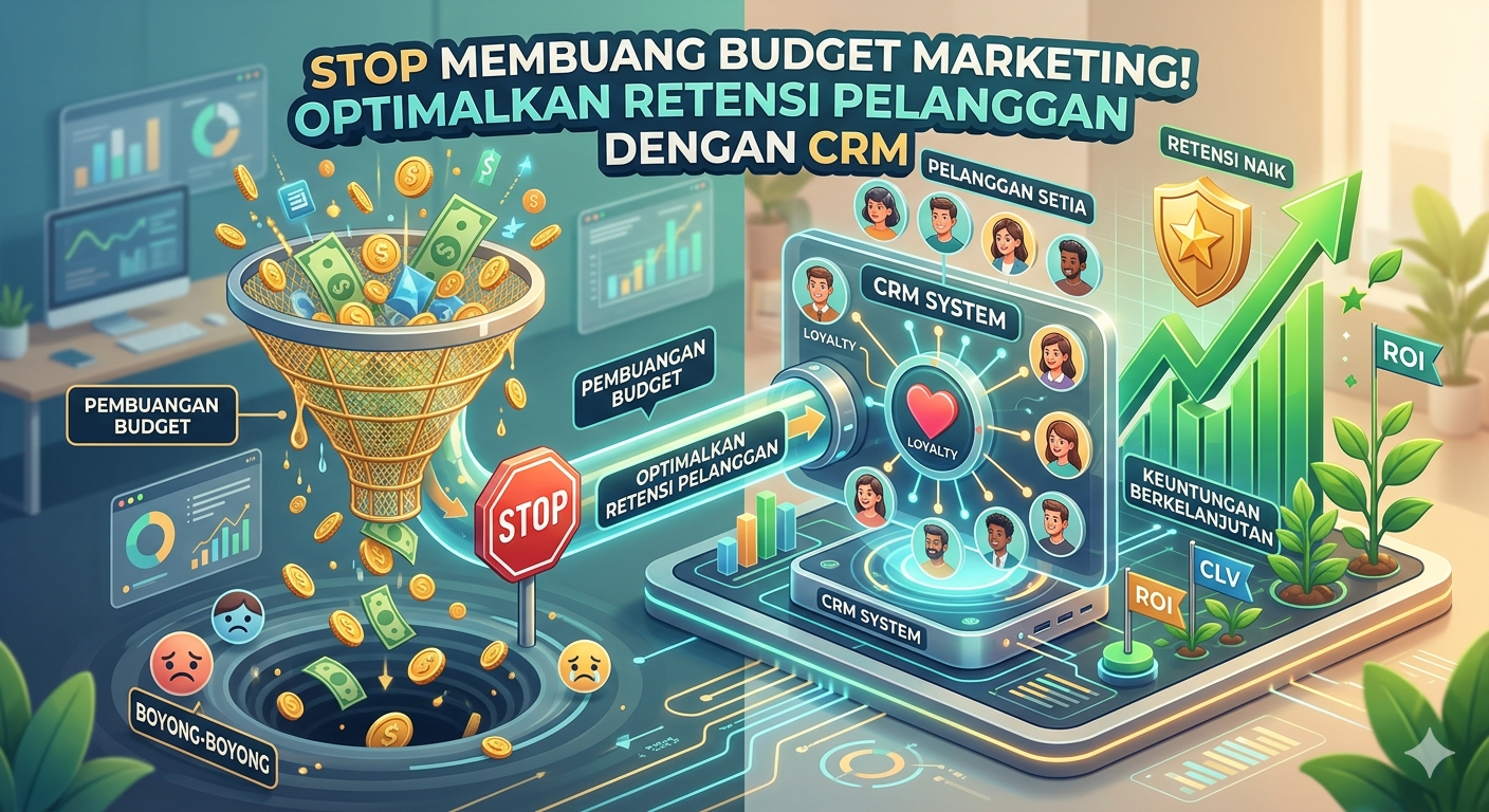 Stop Membuang Budget Marketing! Optimalkan Retensi Pelanggan dengan CRM
