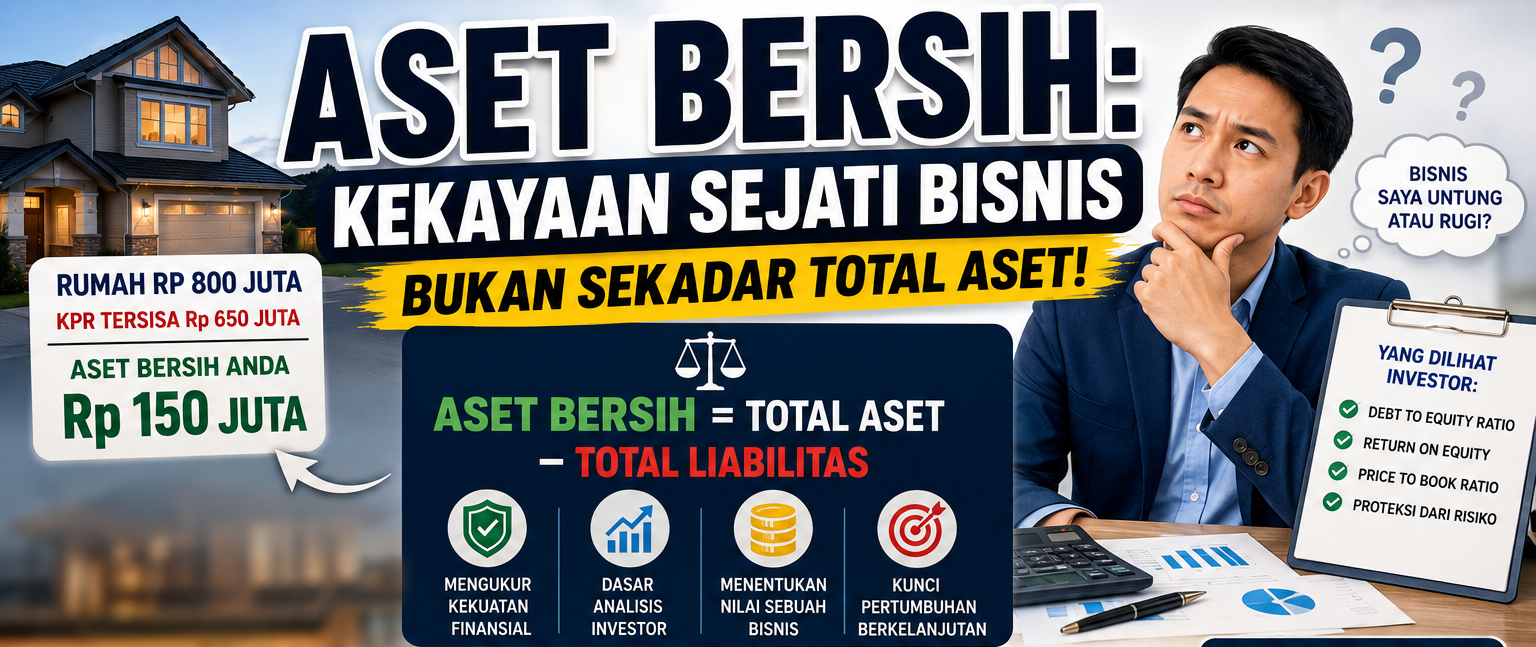 Aset Bersih: Pengertian, Rumus, dan Cara Menghitungnya dalam Bisnis