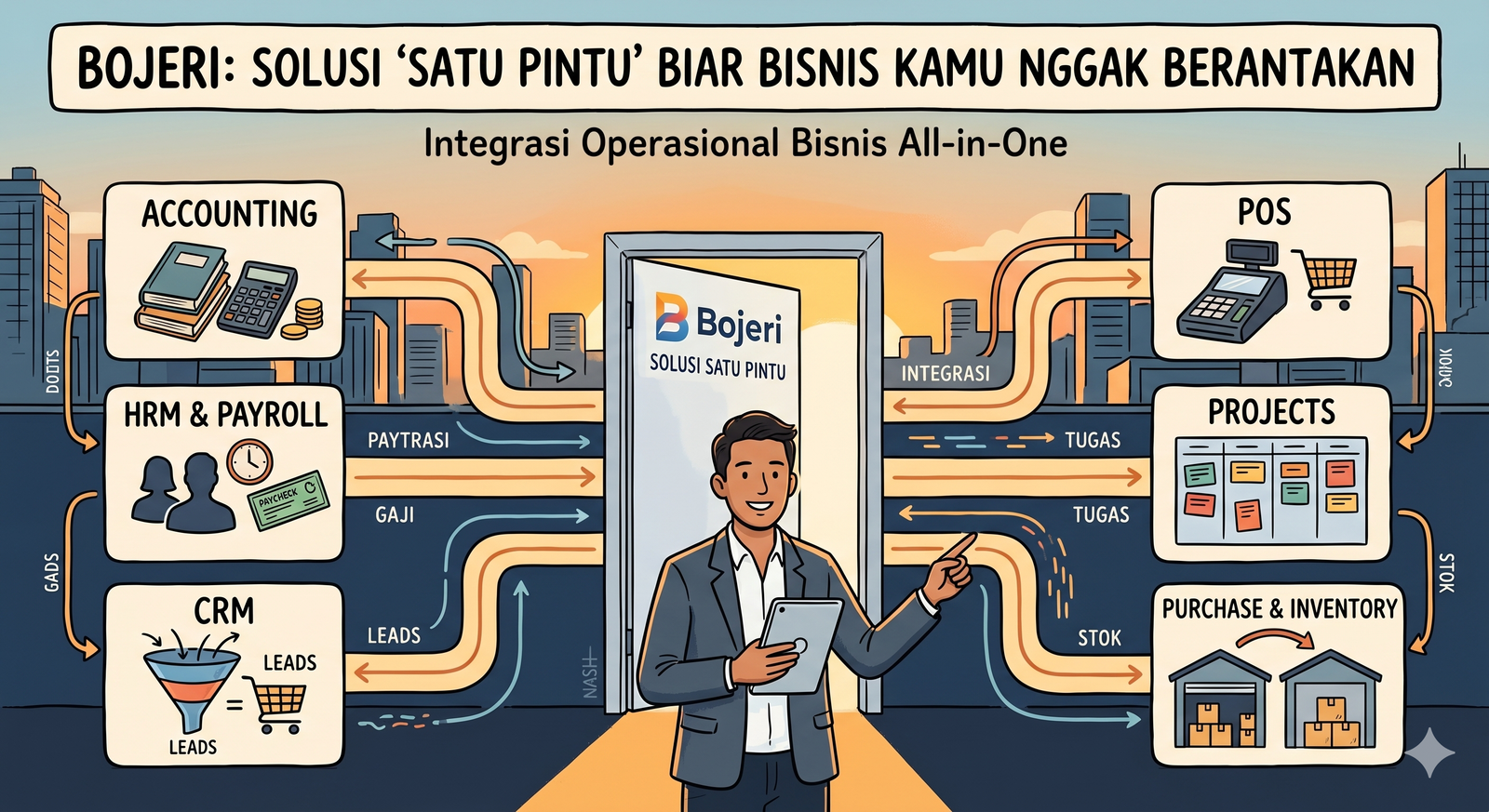 Bojeri: Solusi "Satu Pintu" Biar Bisnis Kamu Nggak Berantakan