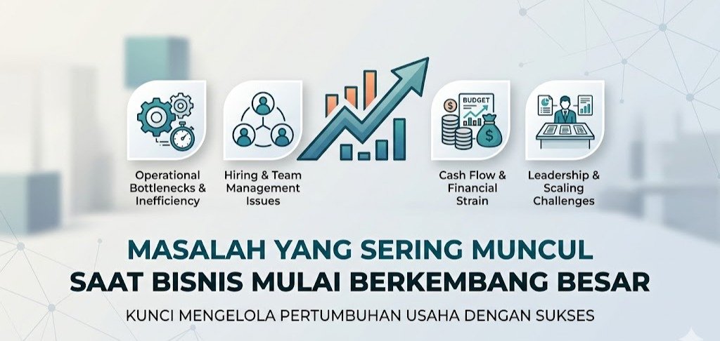 Masalah yang Sering Muncul Saat Bisnis Mulai Berkembang Besar