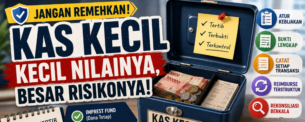 Panduan Petty Cash: Cara Mengelola Kas Kecil agar Kantor Tetap Efisien