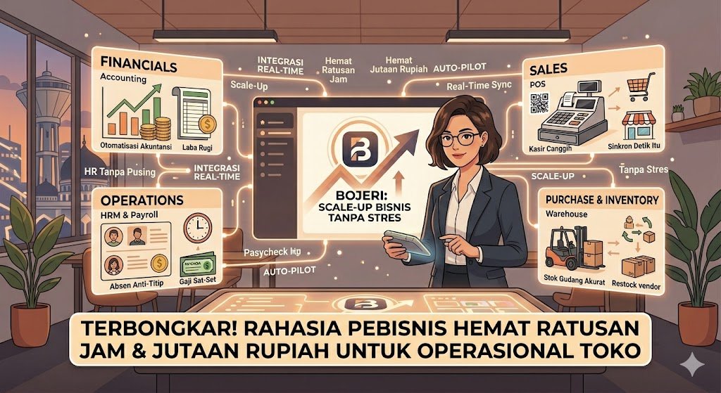 Terbongkar! Rahasia Pebisnis Hemat Ratusan Jam & Jutaan Rupiah untuk Operasional Toko