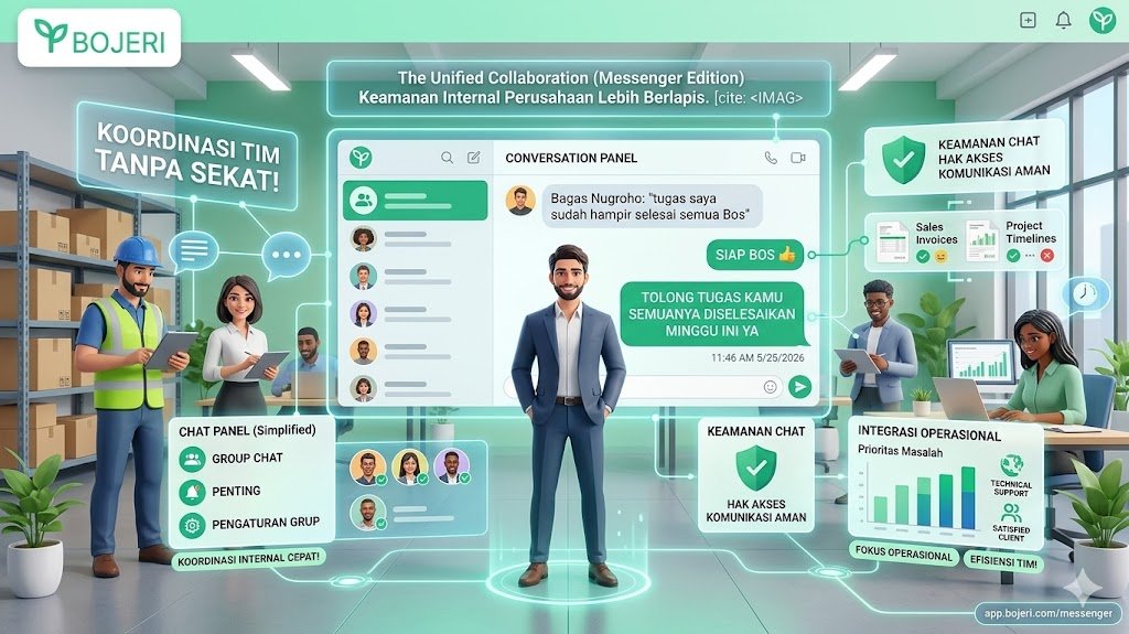 Koordinasi Tanpa Sekat: Maksimalkan Fitur Pesan Bojeri untuk Efisiensi Tim