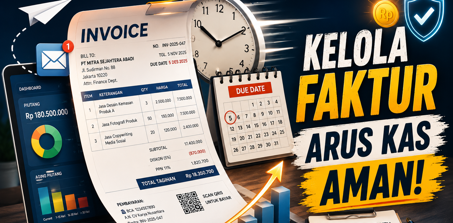 Panduan Lengkap Manajemen Faktur: Cara Membuat dan Mengelolanya dengan Benar