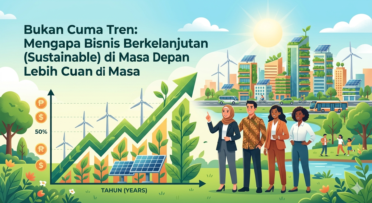 Bukan Cuma Tren: Mengapa Bisnis Berkelanjutan (Sustainable) Lebih Cuan di Masa Depan