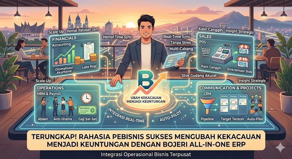 Terungkap! Rahasia Pebisnis Sukses Mengubah Kekacauan Menjadi Keuntungan dengan Bojeri All-in-One ERP