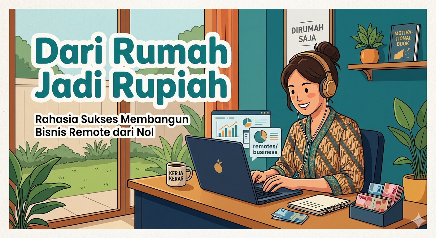 Dari Rumah Jadi Rupiah: Rahasia Sukses Membangun Bisnis Remote dari Nol