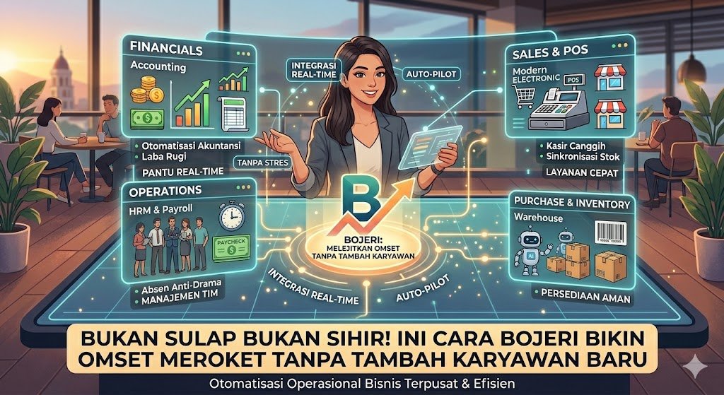 Bukan Sulap Bukan Sihir! Ini Cara Bojeri Bikin Omset Meroket Tanpa Tambah Karyawan Baru