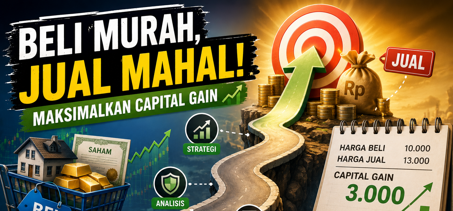 Capital Gain: Pengertian, Jenis, Rumus, dan Cara Mengoptimalkannya