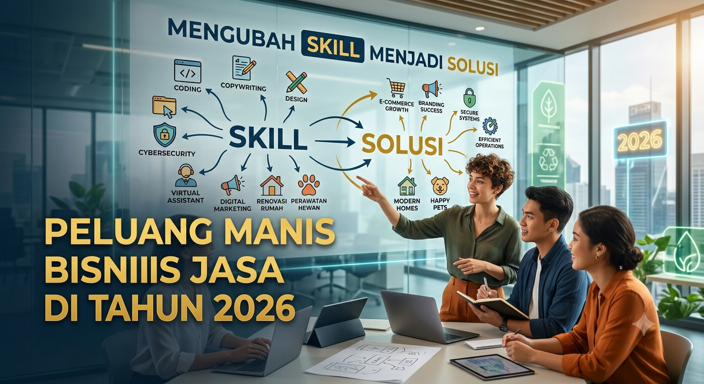 Mengubah Skill Menjadi Solusi: Peluang Manis Bisnis Jasa di Tahun 2026