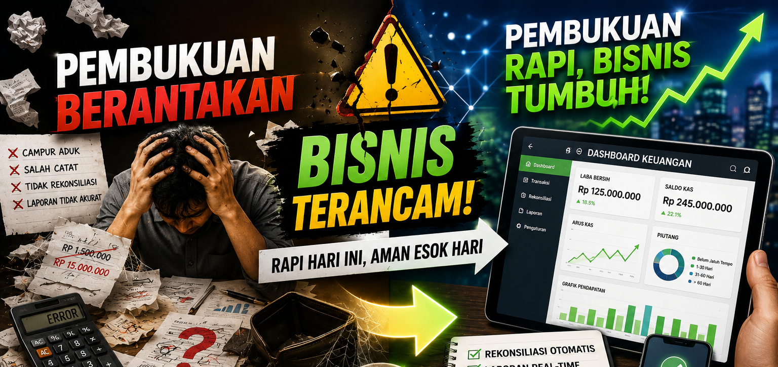 5 Kesalahan Pembukuan Keuangan Bisnis dan Solusinya
