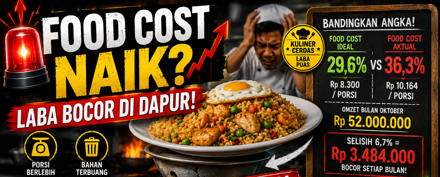 Cara Menghitung dan Menekan Food Cost Bisnis Kuliner