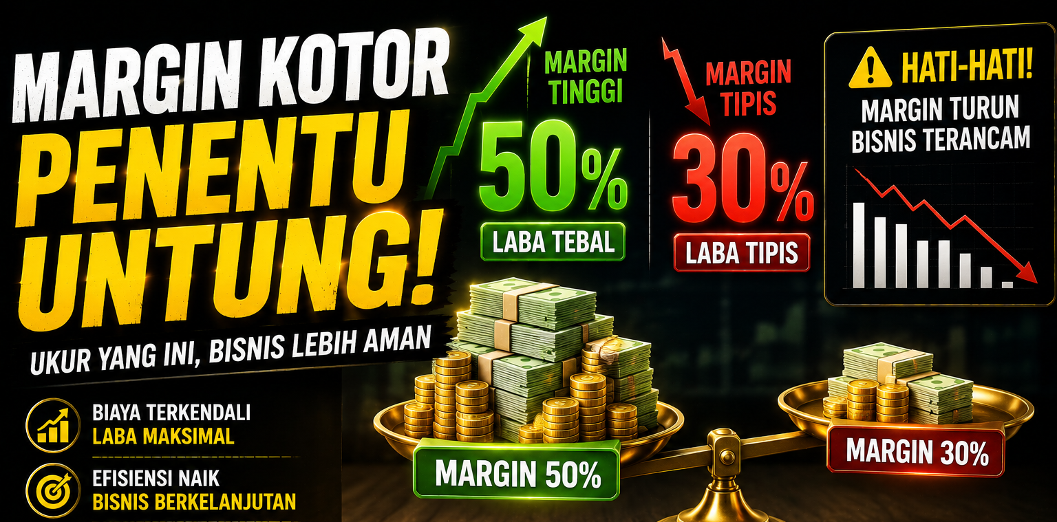 Margin Laba Kotor: Cara Hitung dan Tips Meningkatkannya