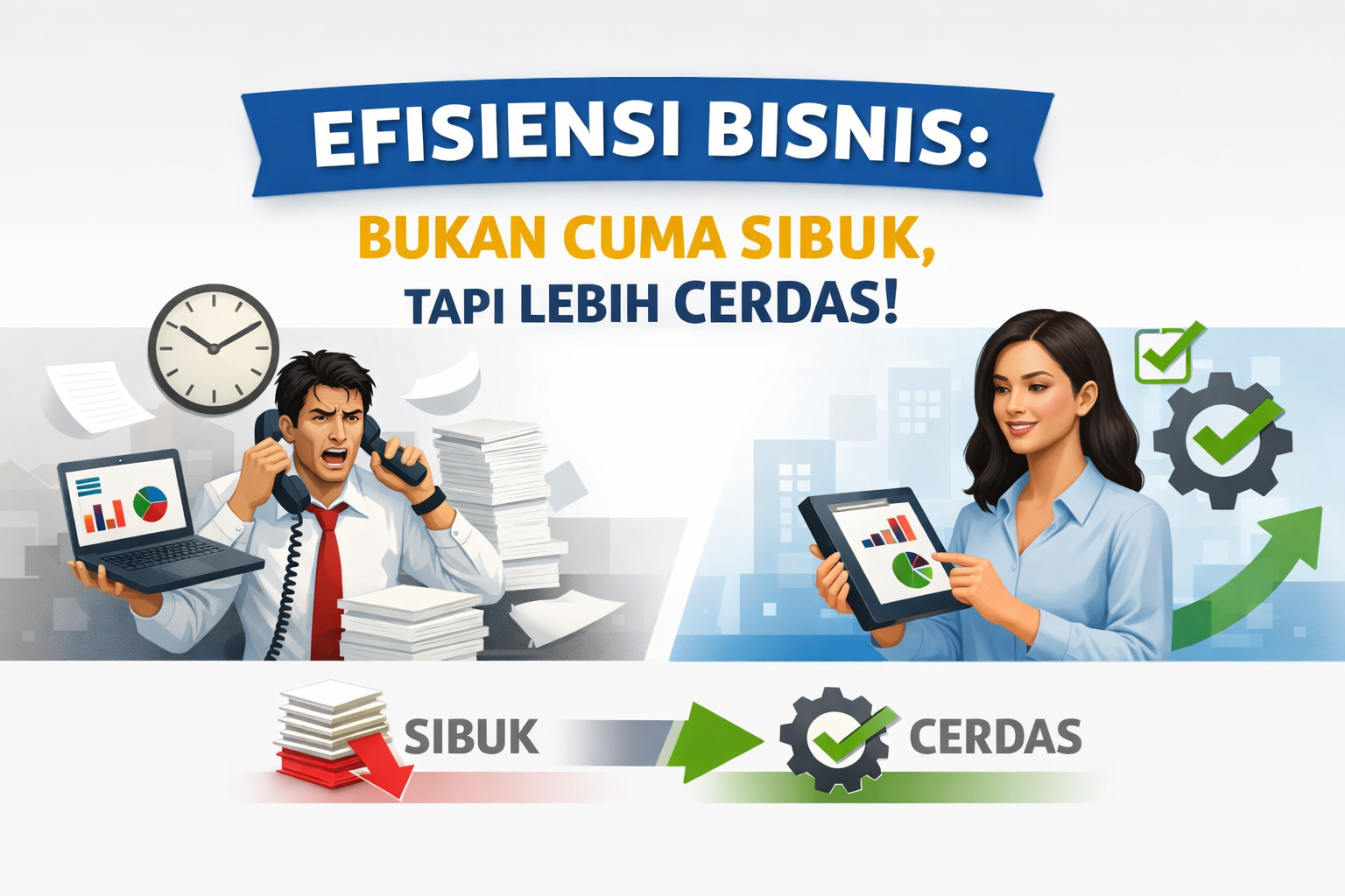 Kenapa Karyawan Produktif Belum Tentu Membuat Bisnis Efisien?