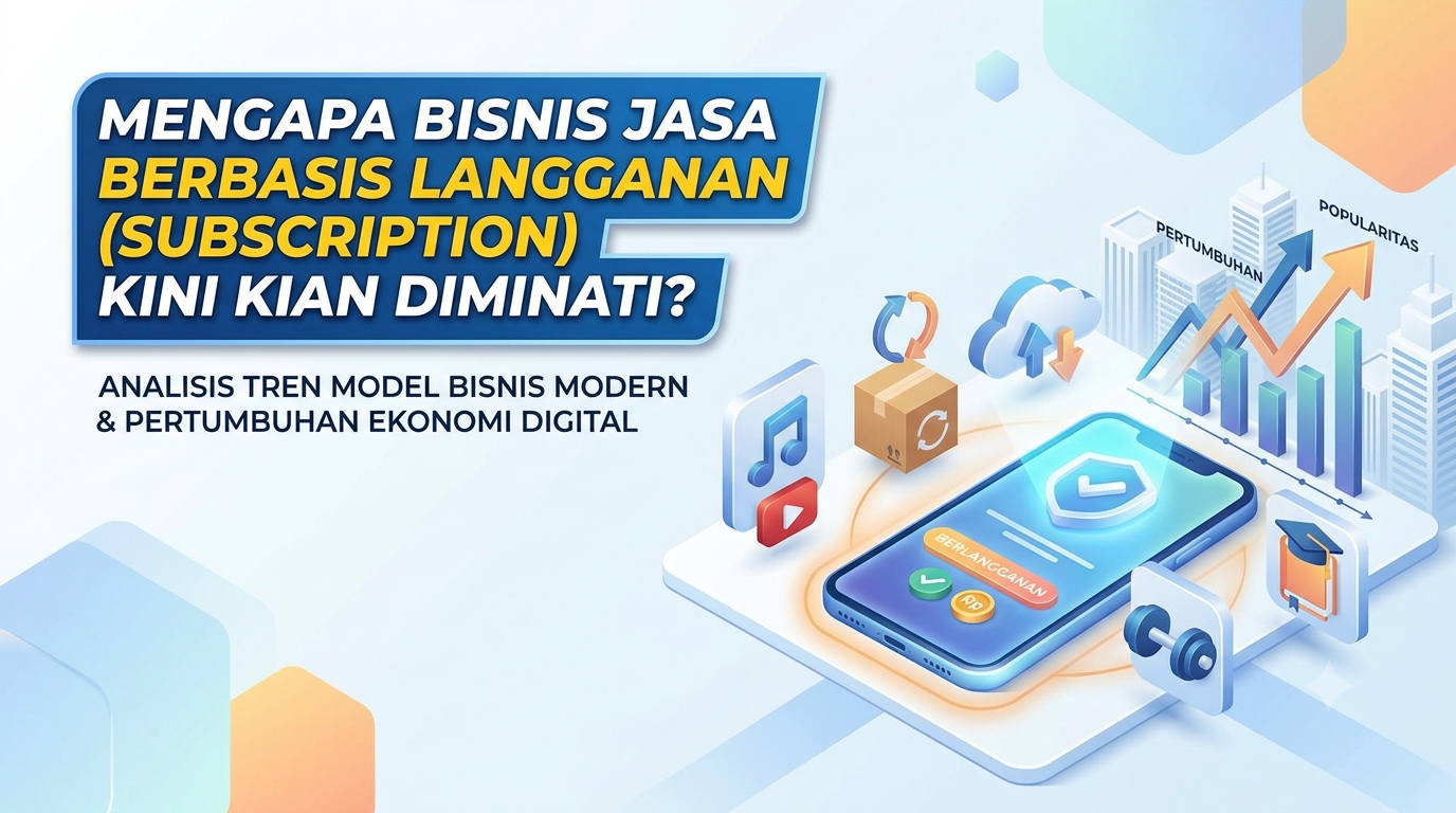 Mengapa Bisnis Jasa Berbasis Langganan (Subscription) Kini Kian Diminati?