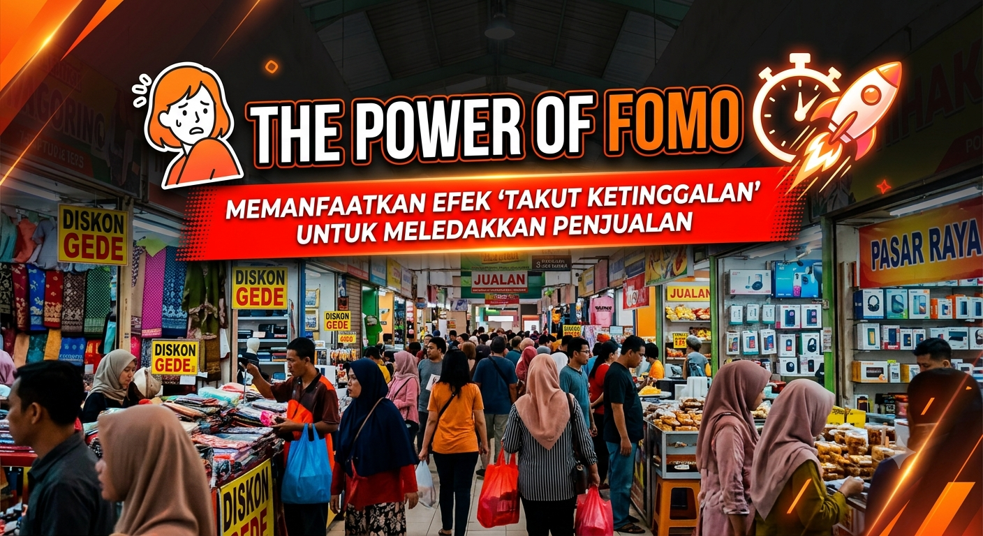 The Power of FOMO: Memanfaatkan Efek ‘Takut Ketinggalan’ untuk Meledakkan Penjualan